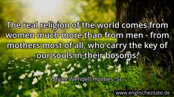 Englisches Zitat von Oliver Wendell Holmes, Sr. als Bild