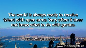 Englisches Zitat von Oliver Wendell Holmes, Sr. als Bild