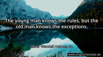 Englisches Zitat von Oliver Wendell Holmes, Sr. als Bild