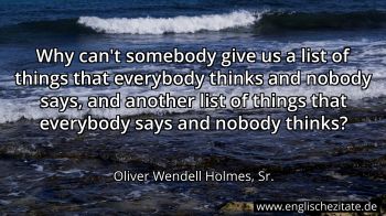 Englisches Zitat von Oliver Wendell Holmes, Sr. als Bild