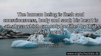 Englisches Zitat von Olivier Messiaen als Bild