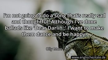 Englisches Zitat von Olly Murs als Bild