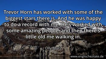 Englisches Zitat von Olly Murs als Bild