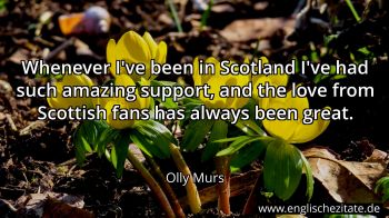 Englisches Zitat von Olly Murs als Bild