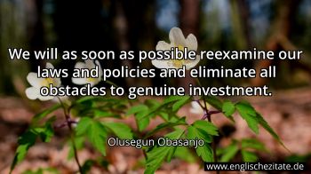 Englisches Zitat von Olusegun Obasanjo als Bild