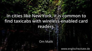 Englisches Zitat von Om Malik als Bild