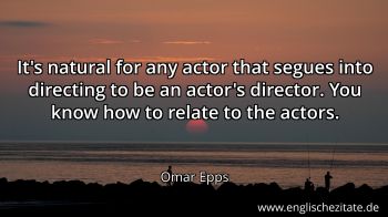 Englisches Zitat von Omar Epps als Bild