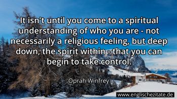 Englisches Zitat von Oprah Winfrey als Bild