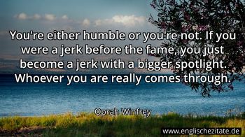 Englisches Zitat von Oprah Winfrey als Bild
