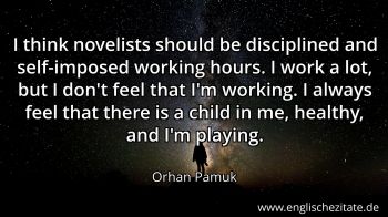 Englisches Zitat von Orhan Pamuk als Bild