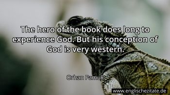 Englisches Zitat von Orhan Pamuk als Bild