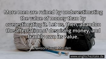 Englisches Zitat von Orison Swett Marden als Bild