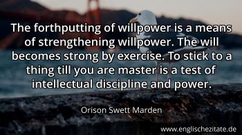 Englisches Zitat von Orison Swett Marden als Bild