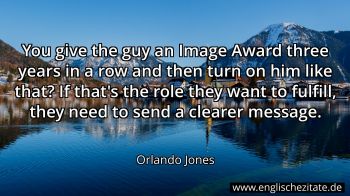 Englisches Zitat von Orlando Jones als Bild