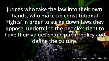 Englisches Zitat von Orrin Hatch als Bild