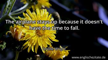 Englisches Zitat von Orville Wright als Bild