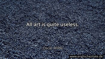 Englisches Zitat von Oscar Wilde als Bild