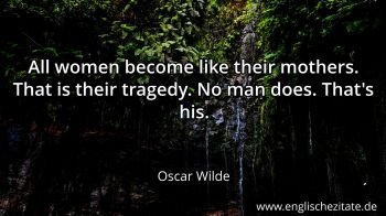Englisches Zitat von Oscar Wilde als Bild