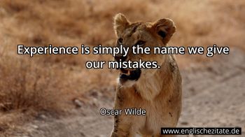 Englisches Zitat von Oscar Wilde als Bild