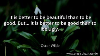 Englisches Zitat von Oscar Wilde als Bild