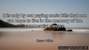Englisches Zitat von Oscar Wilde als Bild