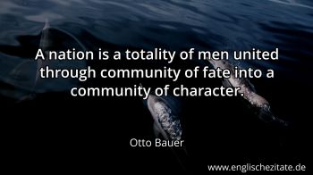 Englisches Zitat von Otto Bauer als Bild