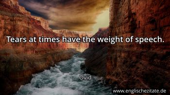Englisches Zitat von Ovid als Bild