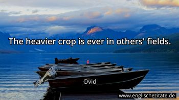 Englisches Zitat von Ovid als Bild