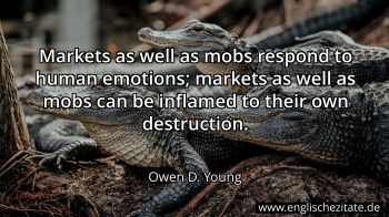Englisches Zitat von Owen D. Young als Bild