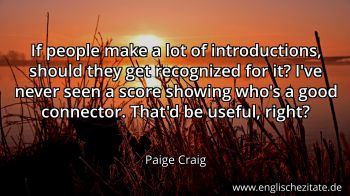 Englisches Zitat von Paige Craig als Bild