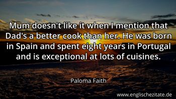 Englisches Zitat von Paloma Faith als Bild