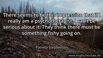 Englisches Zitat von Pamela Stephenson als Bild