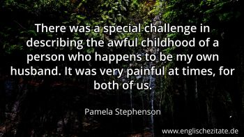 Englisches Zitat von Pamela Stephenson als Bild