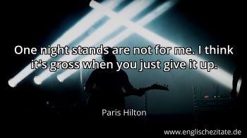 Englisches Zitat von Paris Hilton als Bild