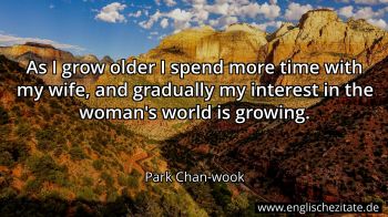 Englisches Zitat von Park Chan-wook als Bild