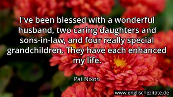 Englisches Zitat von Pat Nixon als Bild