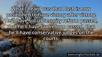 Englisches Zitat von Pat Robertson als Bild