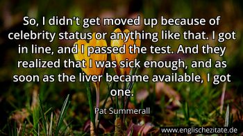 Englisches Zitat von Pat Summerall als Bild