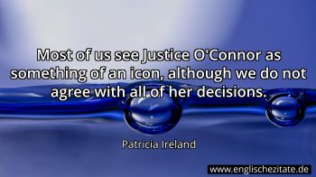 Englisches Zitat von Patricia Ireland als Bild