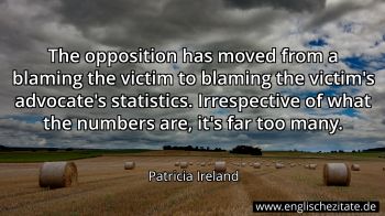 Englisches Zitat von Patricia Ireland als Bild