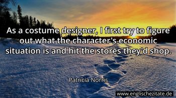 Englisches Zitat von Patricia Norris als Bild