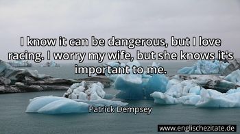 Englisches Zitat von Patrick Dempsey als Bild