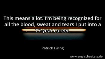 Englisches Zitat von Patrick Ewing als Bild