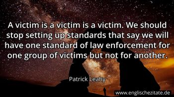 Englisches Zitat von Patrick Leahy als Bild