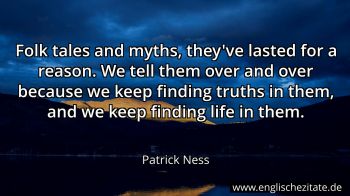 Englisches Zitat von Patrick Ness als Bild