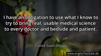 Englisches Zitat von Patrick Soon-Shiong als Bild