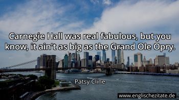Englisches Zitat von Patsy Cline als Bild