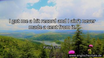 Englisches Zitat von Patsy Cline als Bild