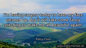 Englisches Zitat von Patsy Cline als Bild