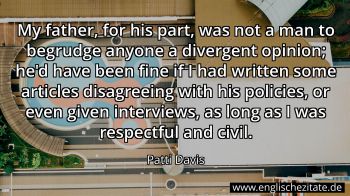 Englisches Zitat von Patti Davis als Bild